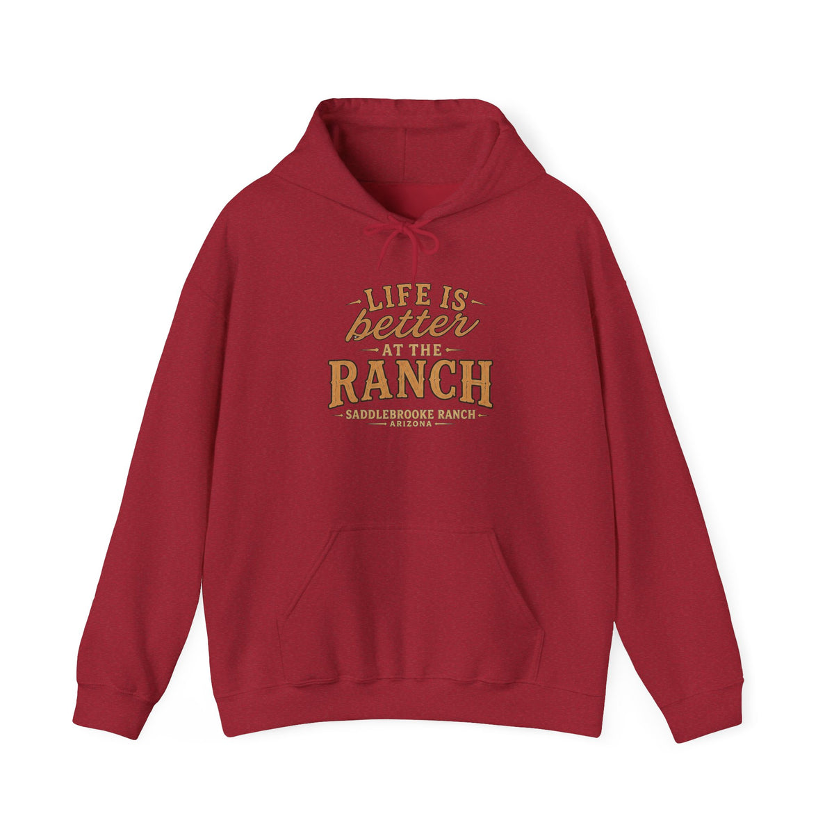 Life Is Better at the Ranch Hoodie — Rustic Ranch Sweatshirt