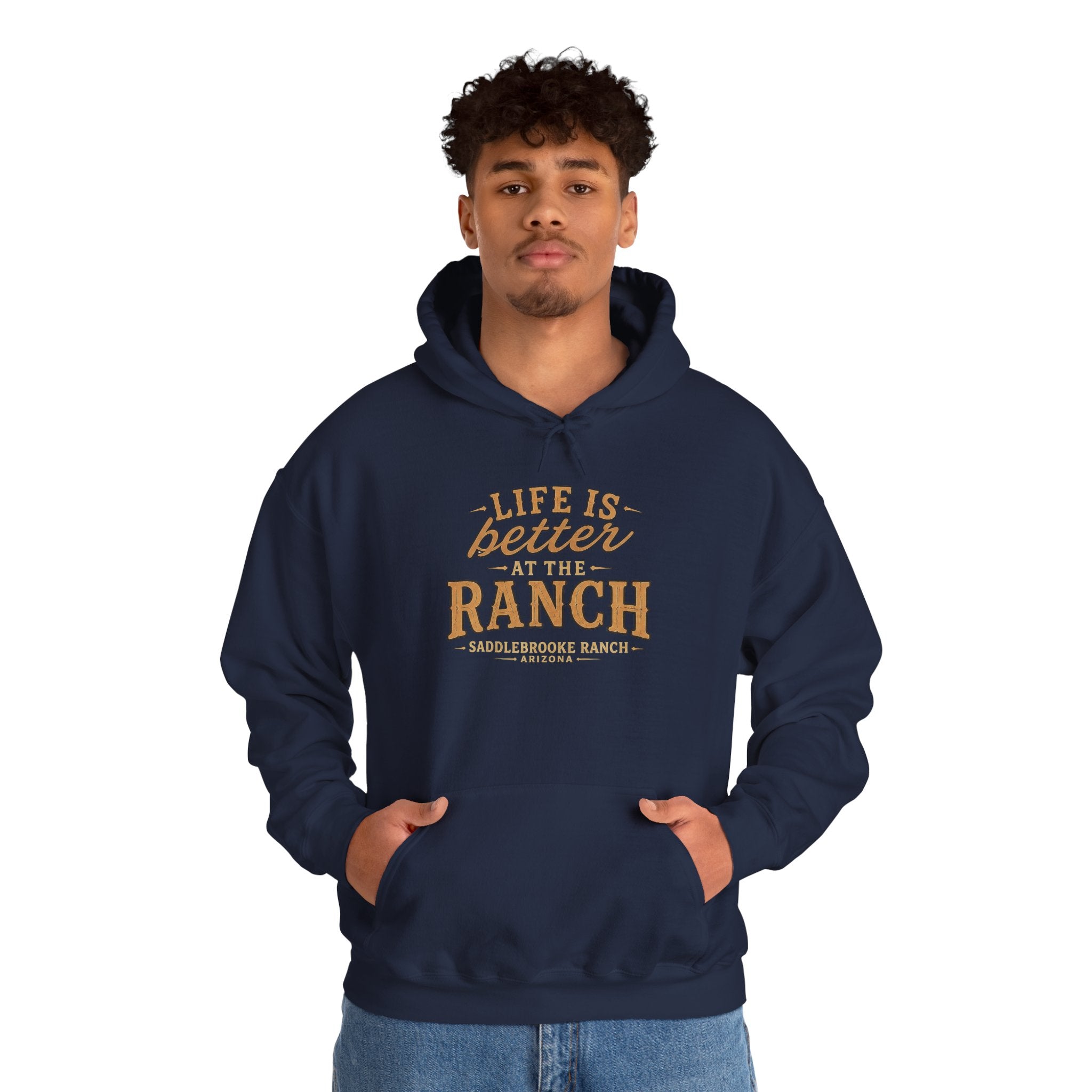 Life Is Better at the Ranch Hoodie — Rustic Ranch Sweatshirt