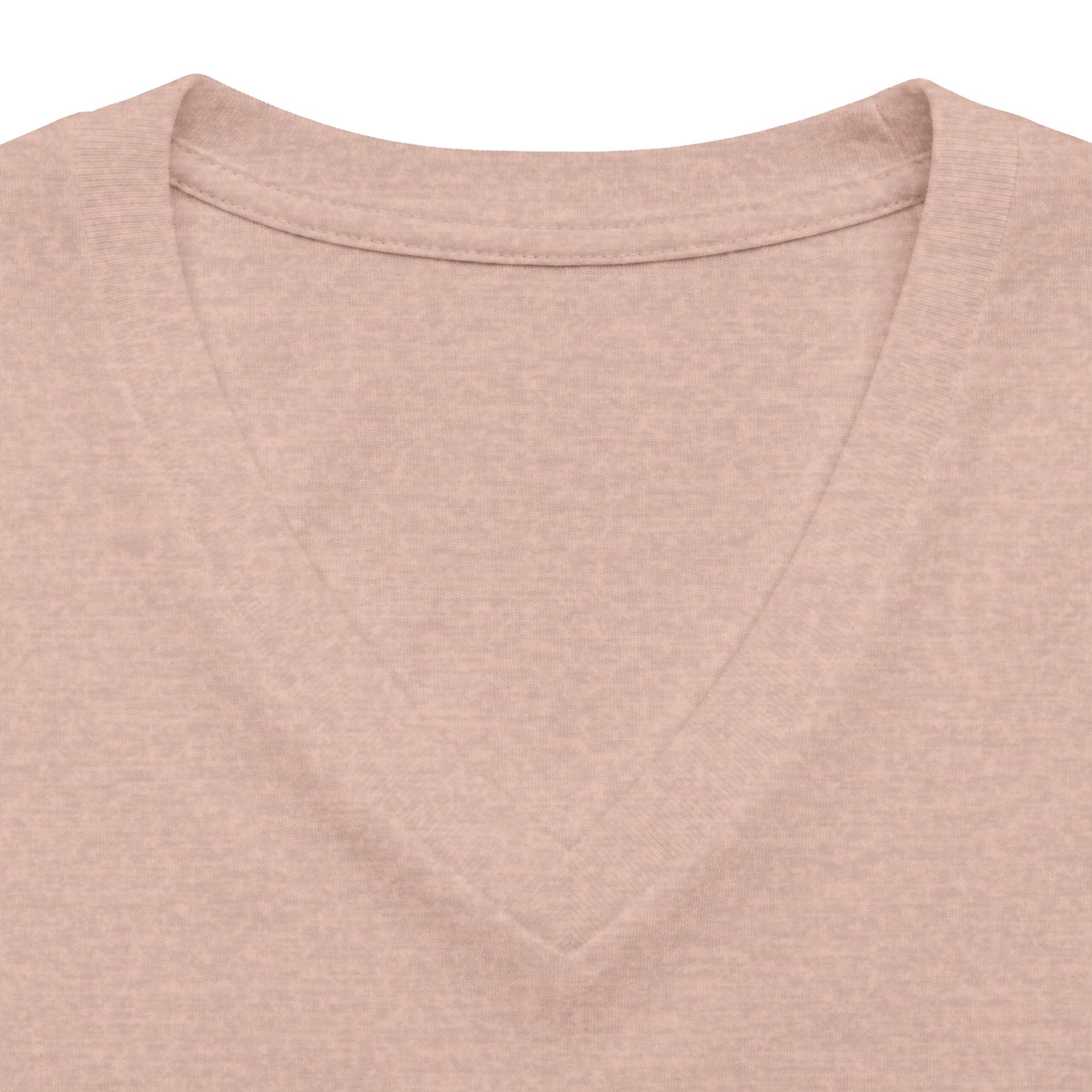 Women's V-Neck Tee — 'Life Is Better on the Ranch' Graphic