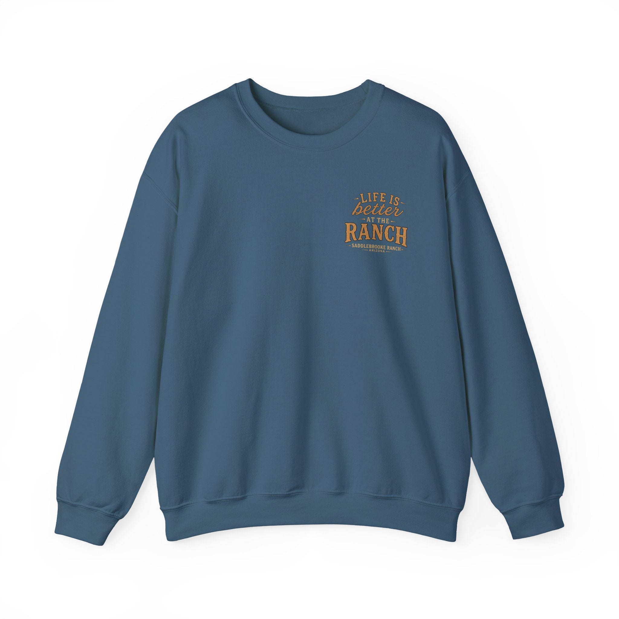 Saddlebrooke Ranch Crewneck Sweatshirt — “We Put the ‘Par’ in Party” Graphic