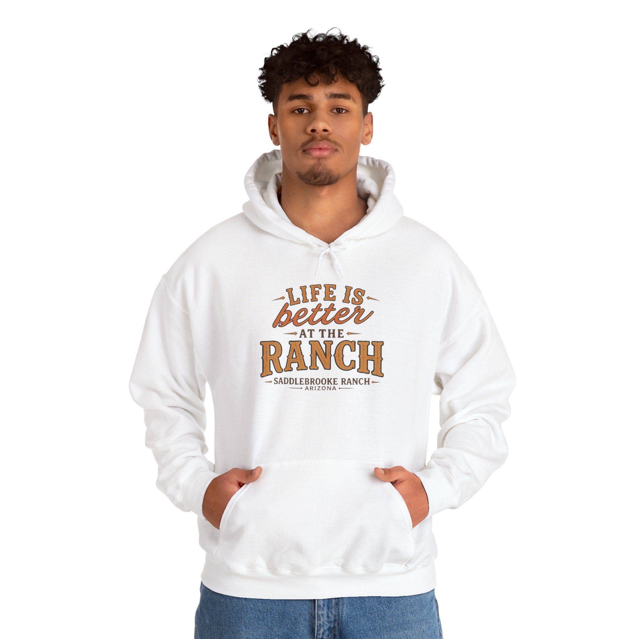 Life Is Better at the Ranch Hoodie — Rustic Ranch Sweatshirt