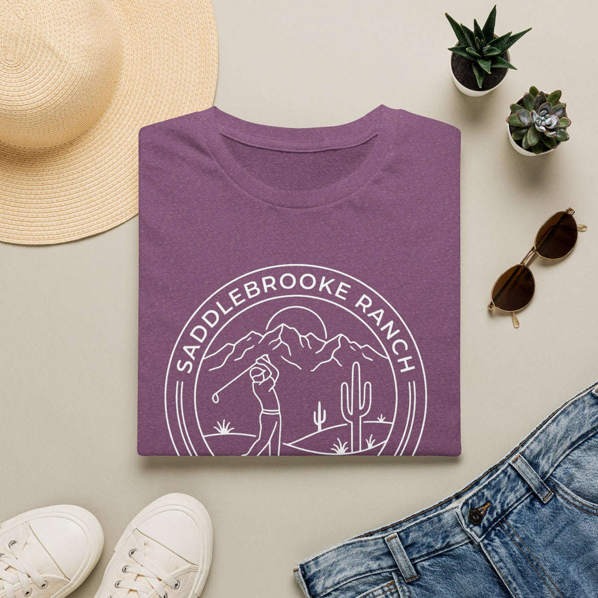 Saddlebrooke Ranch Front logo T-Shirt