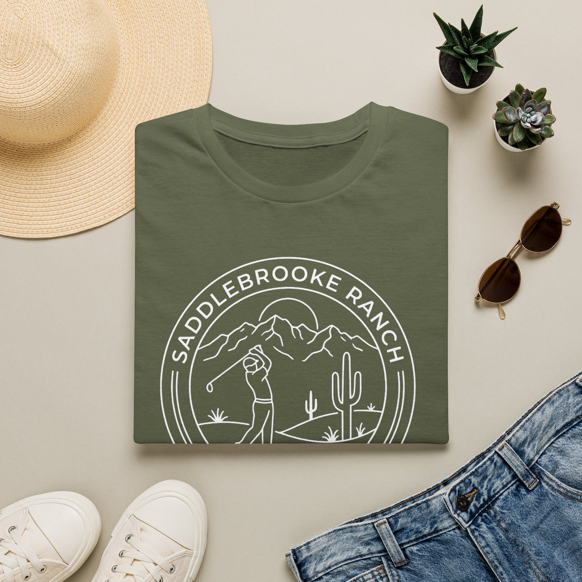 Saddlebrooke Ranch Front logo T-Shirt