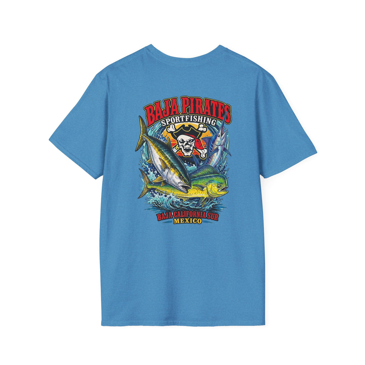 Marlin, Dorado, yellowtail Logo T‑Shirt