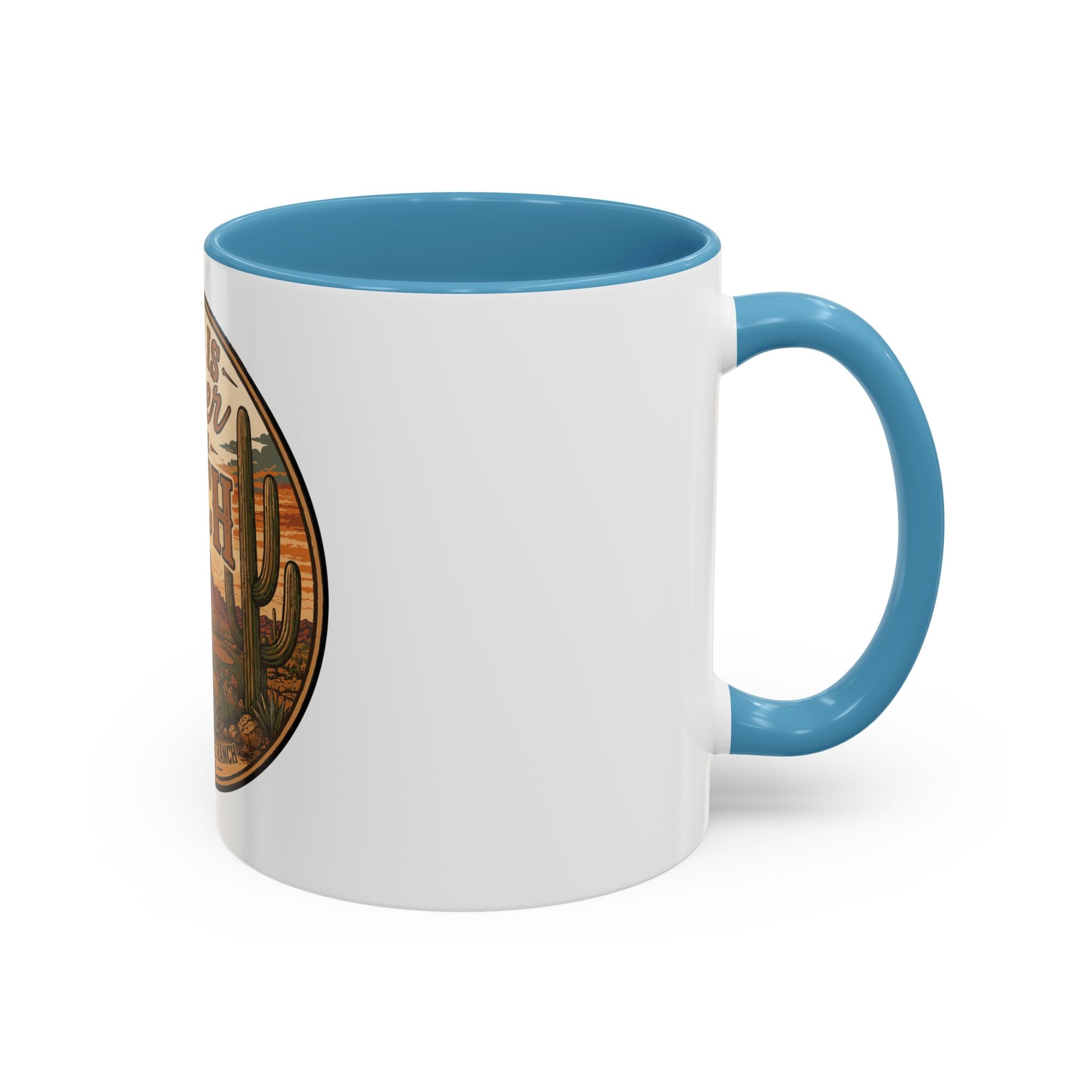 Life Is Better at the Ranch Coffee Mug — Western Ranch Scene 11/15oz