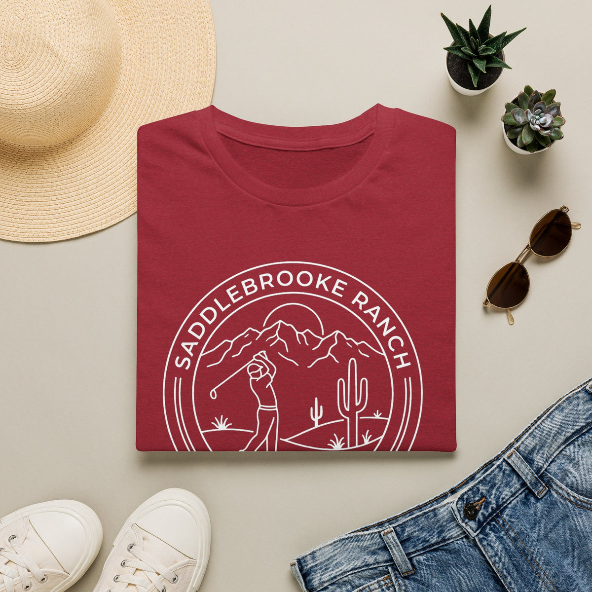 Saddlebrooke Ranch Front logo T-Shirt