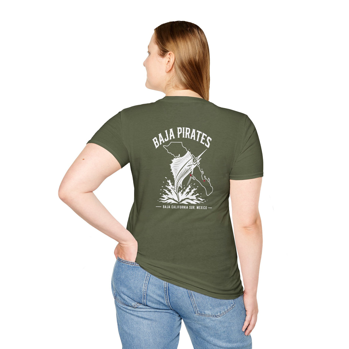Baja Pirates - Sailfish/Baja Peninsula Tee