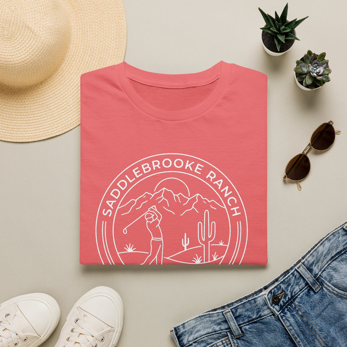 Saddlebrooke Ranch Front logo T-Shirt