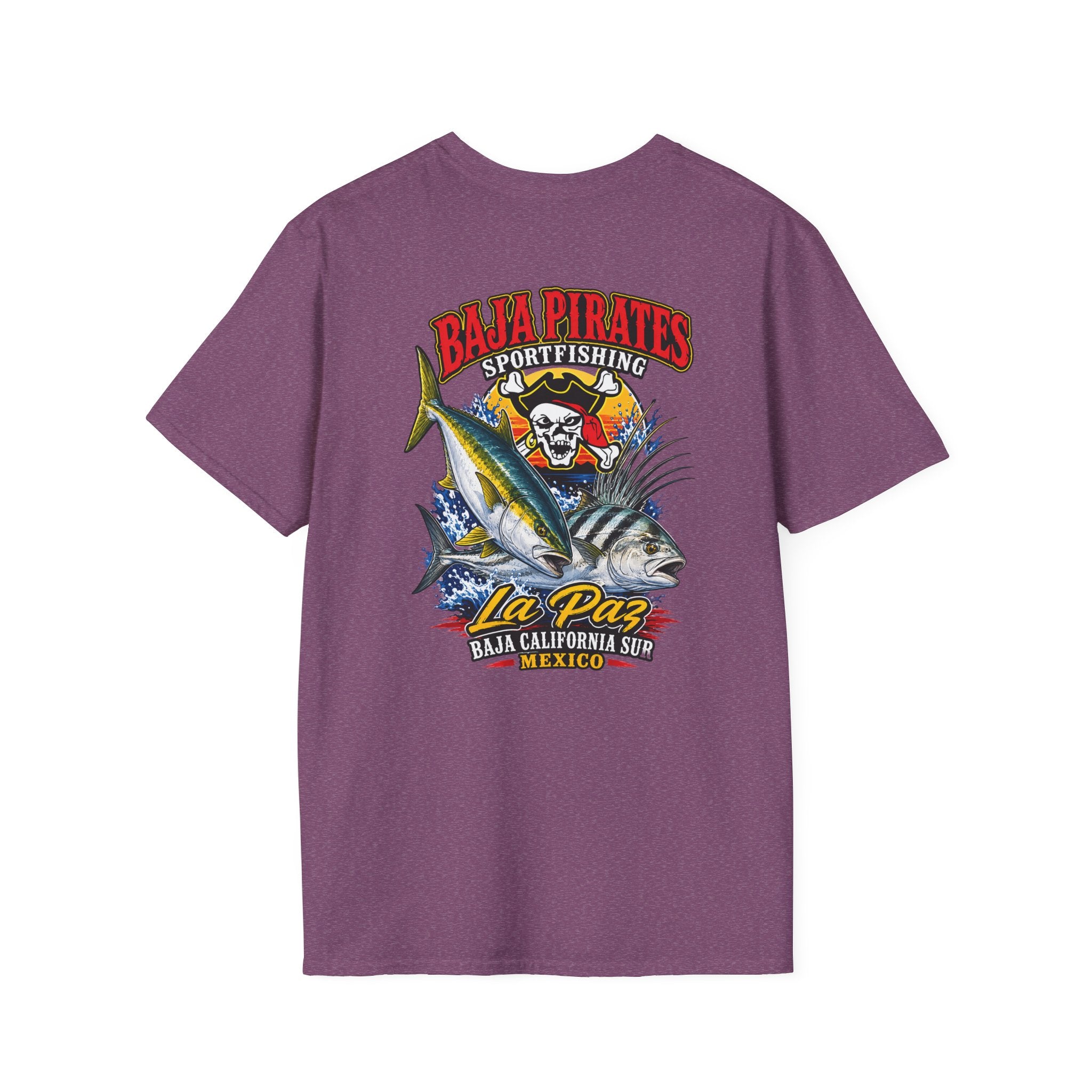 Baja Pirates Yellowtail/Rooster Logo T‑Shirt