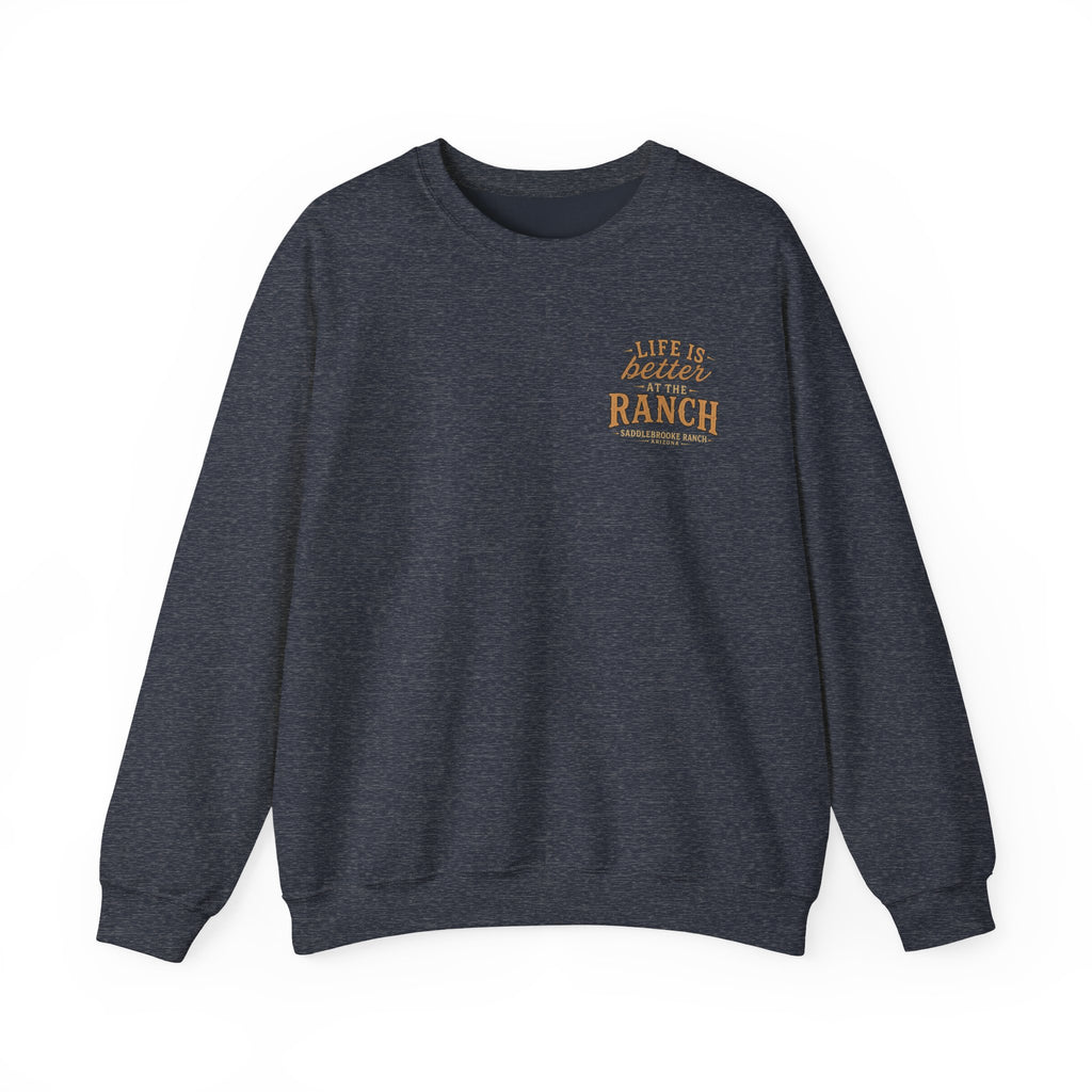 Saddlebrooke Ranch Crewneck Sweatshirt — “We Put the ‘Par’ in Party” Graphic