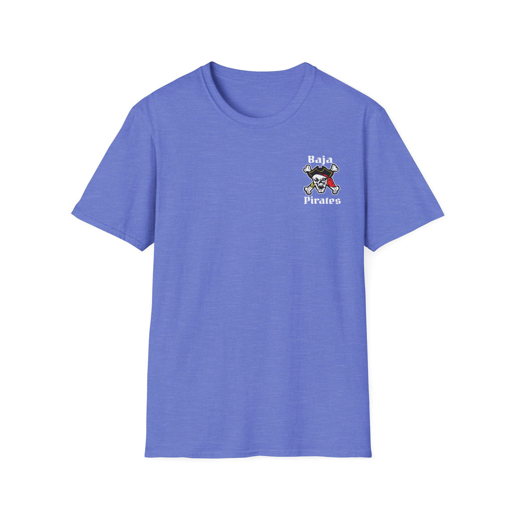 Baja Pirates Yellowtail/Rooster Logo T‑Shirt
