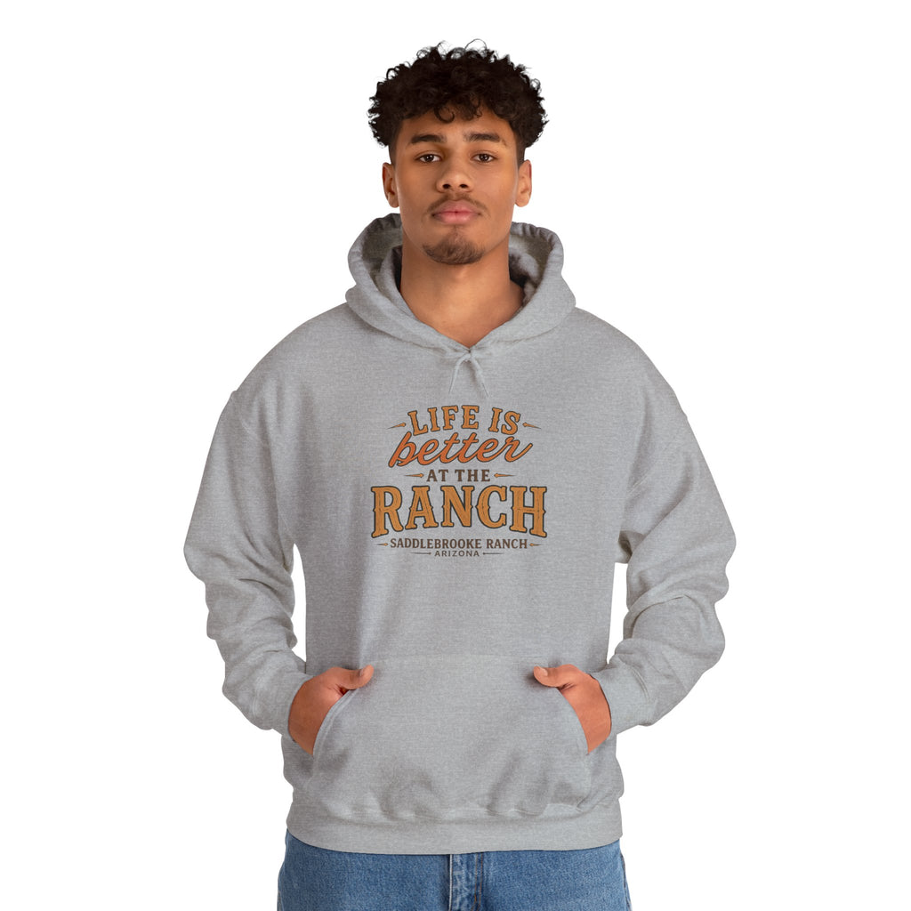 Life Is Better at the Ranch Hoodie — Rustic Ranch Sweatshirt