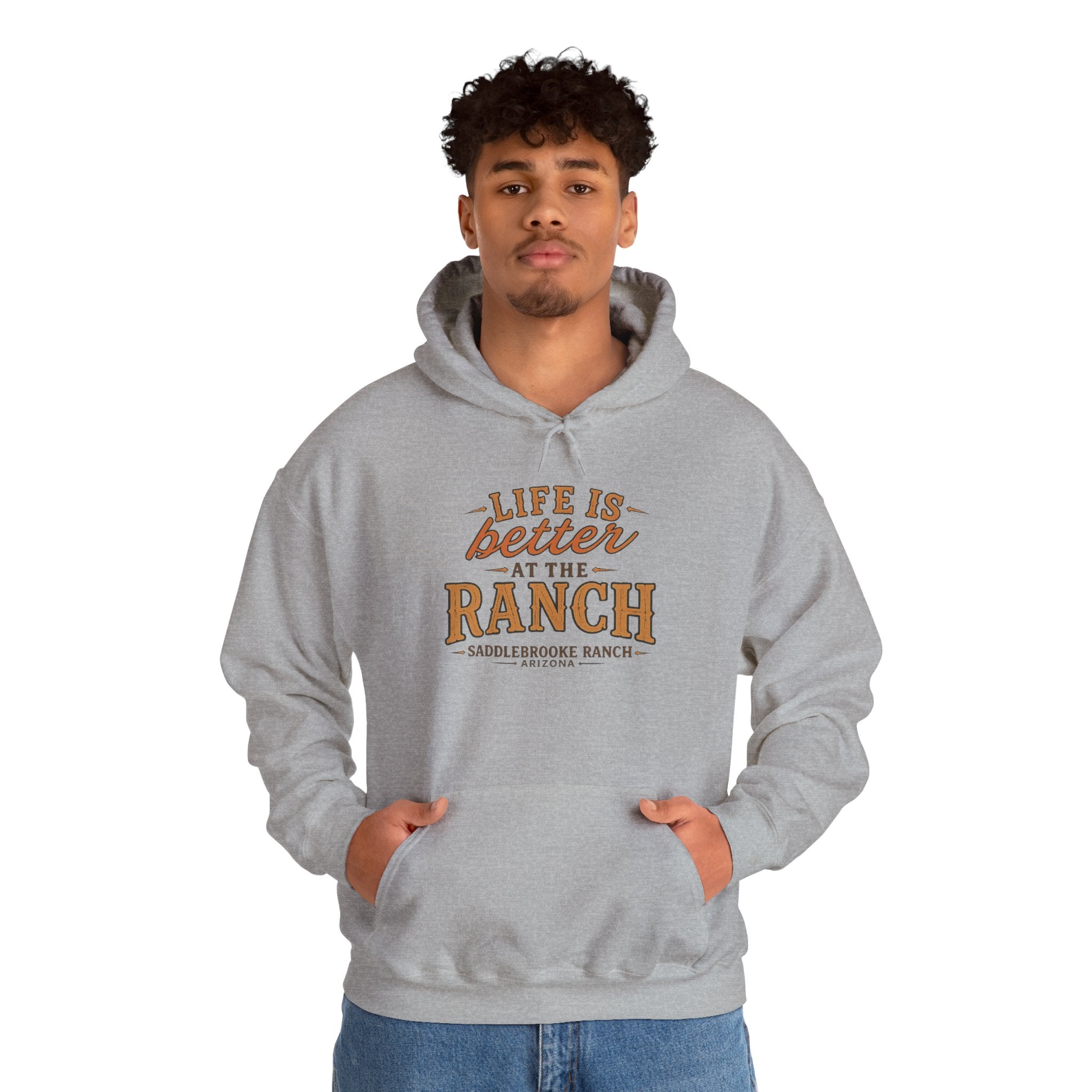 Life Is Better at the Ranch Hoodie — Rustic Ranch Sweatshirt