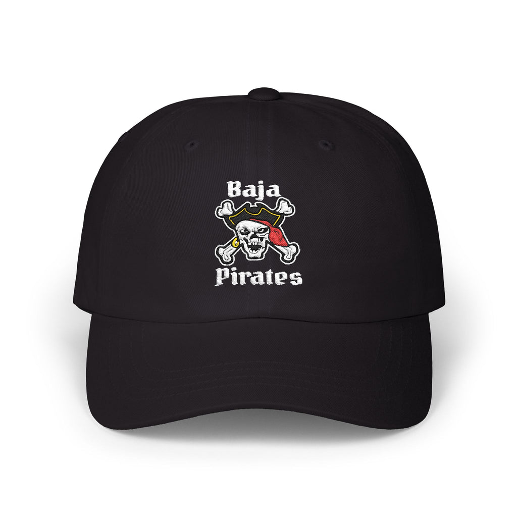 Baja Pirates Cap – Embroidered Skull & Crossbones Baseball Hat