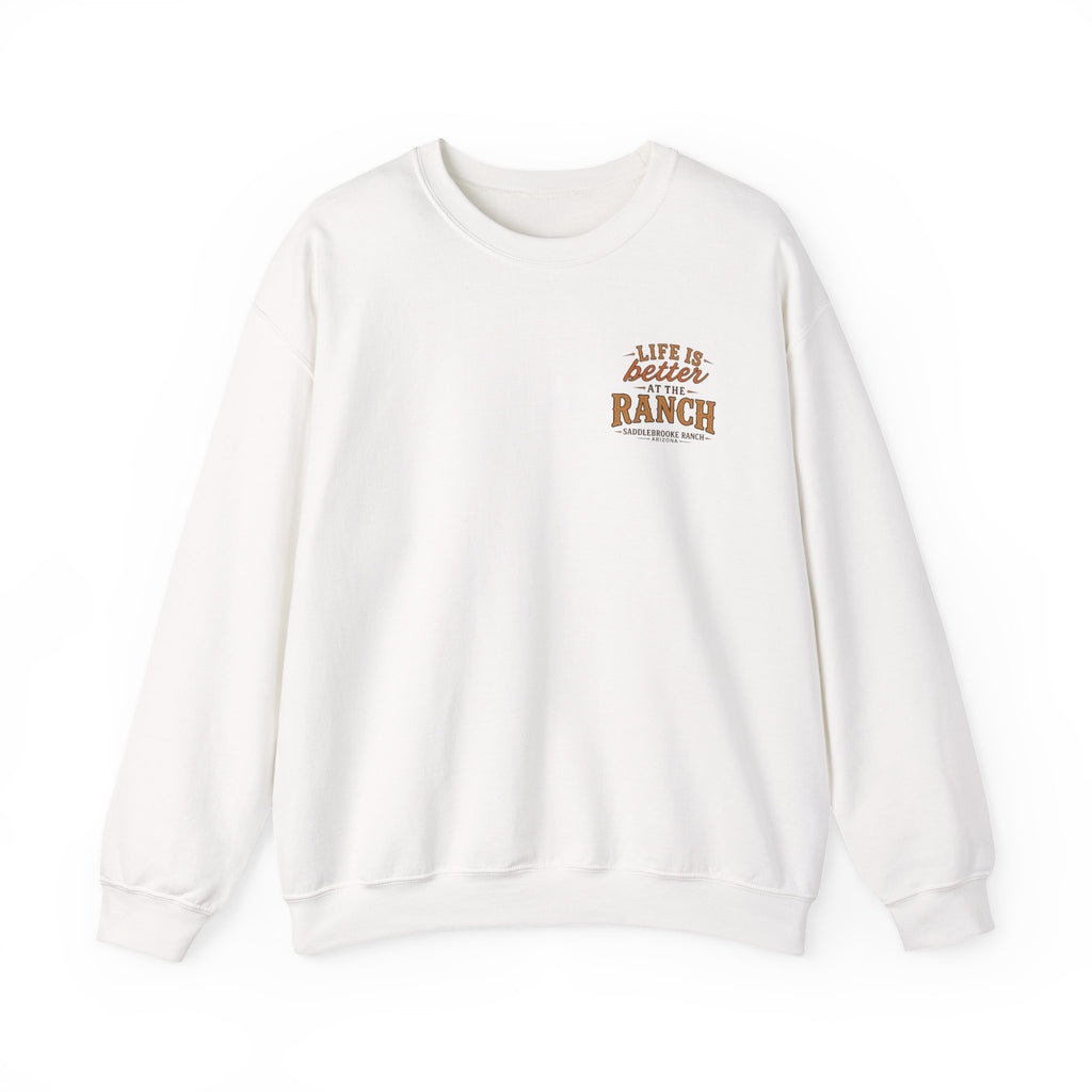 Saddlebrooke Ranch Crewneck Sweatshirt — “We Put the ‘Par’ in Party” Graphic