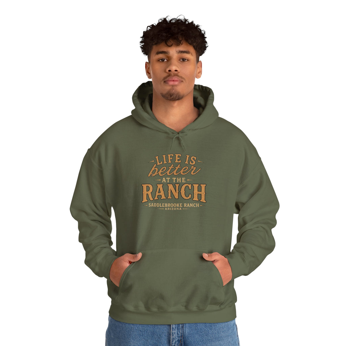 Life Is Better at the Ranch Hoodie — Rustic Ranch Sweatshirt