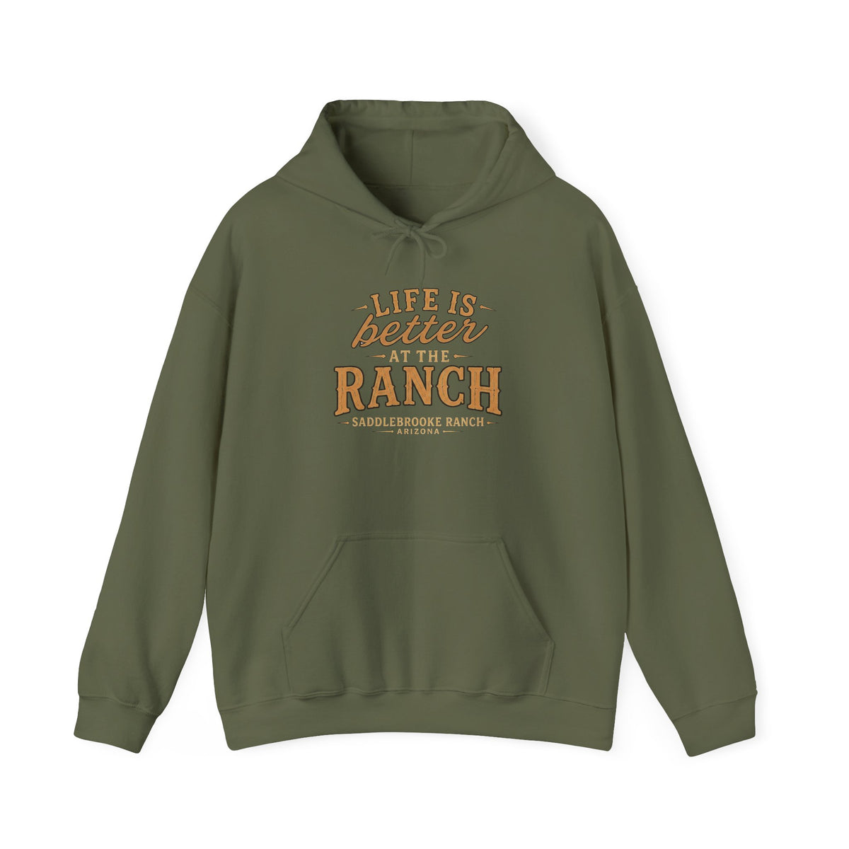 Life Is Better at the Ranch Hoodie — Rustic Ranch Sweatshirt