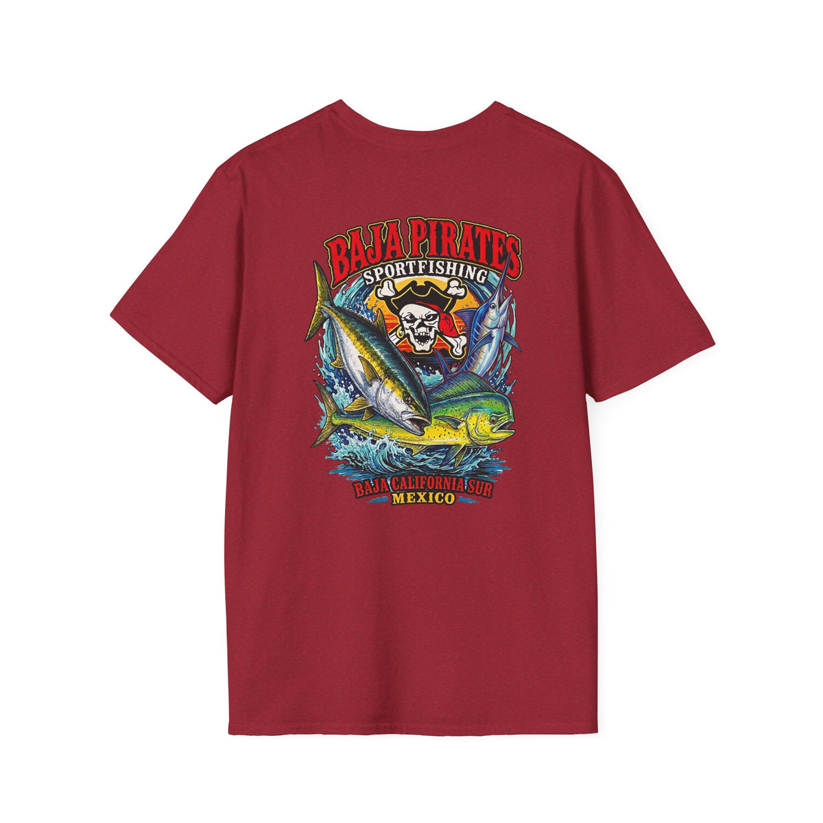 Marlin, Dorado, yellowtail Logo T‑Shirt
