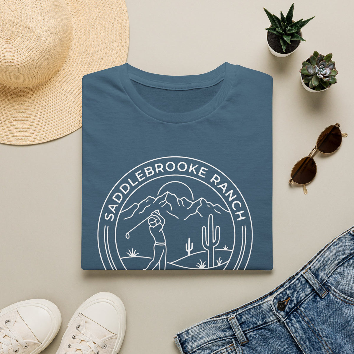 Saddlebrooke Ranch Front logo T-Shirt