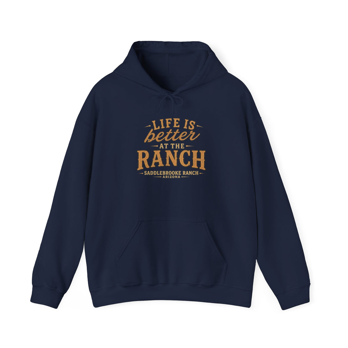 Life Is Better at the Ranch Hoodie — Rustic Ranch Sweatshirt