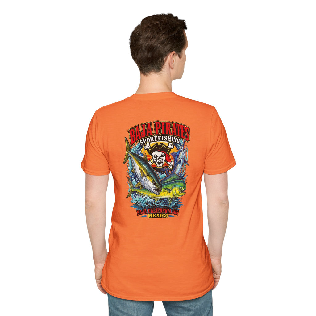 Marlin, Dorado, yellowtail Logo T‑Shirt