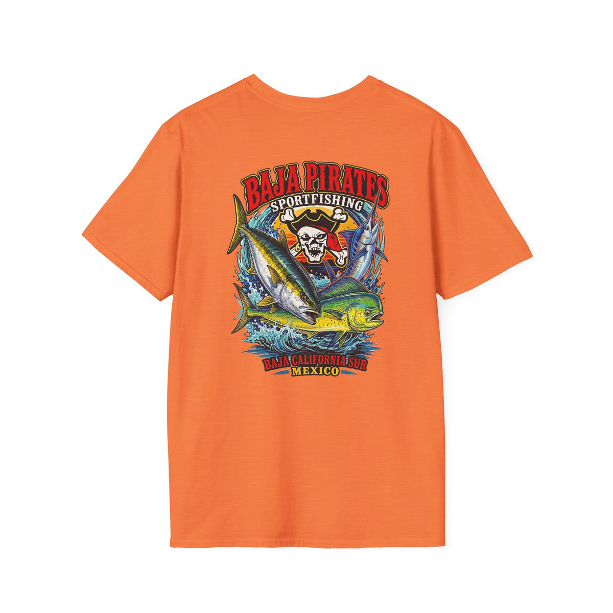 Marlin, Dorado, yellowtail Logo T‑Shirt