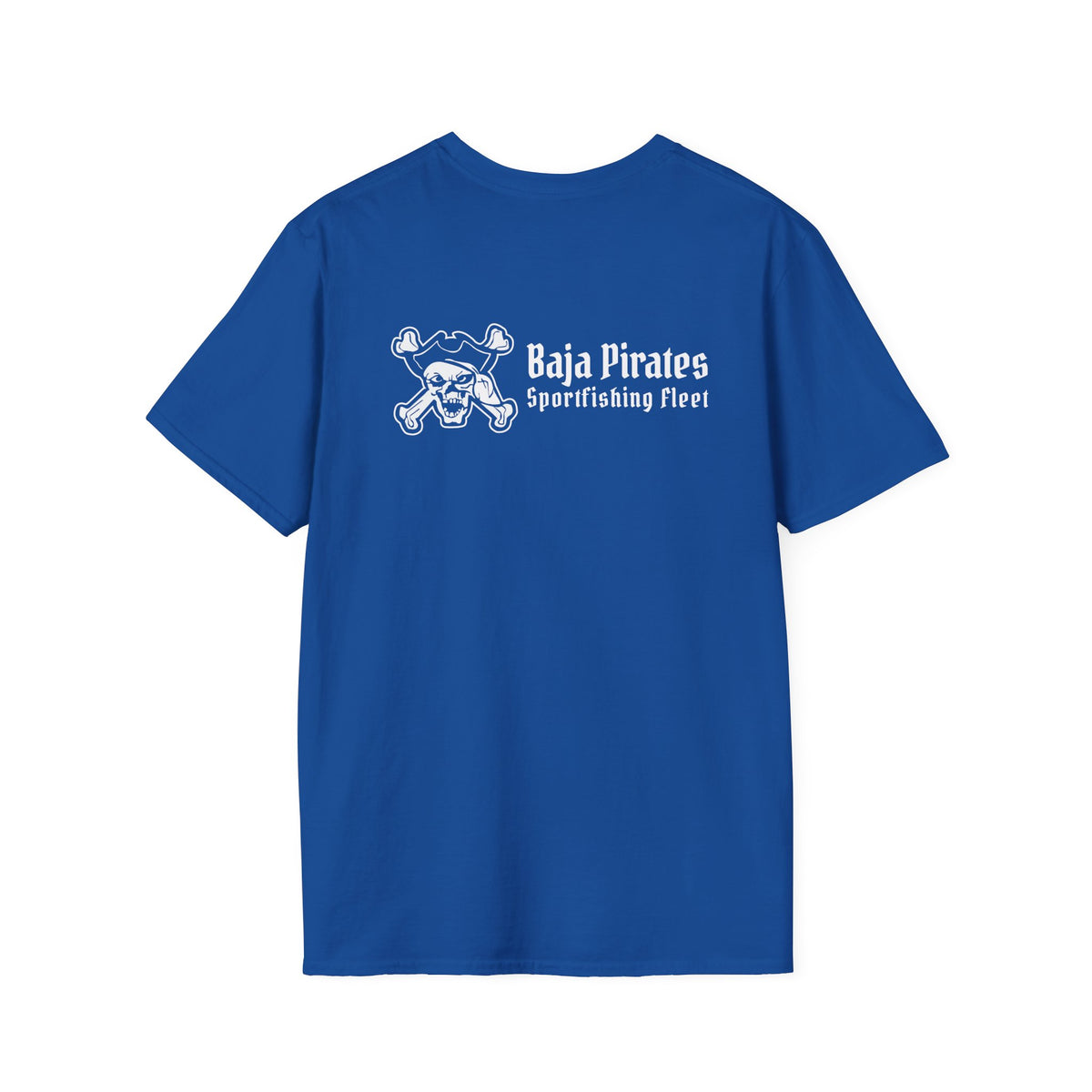 Baja Pirates Sportfishing Fleet T-Shirt — One Color Logo design