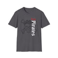 Baja Pirates T-Shirt — Vertical Ghost Logo Skull Tee