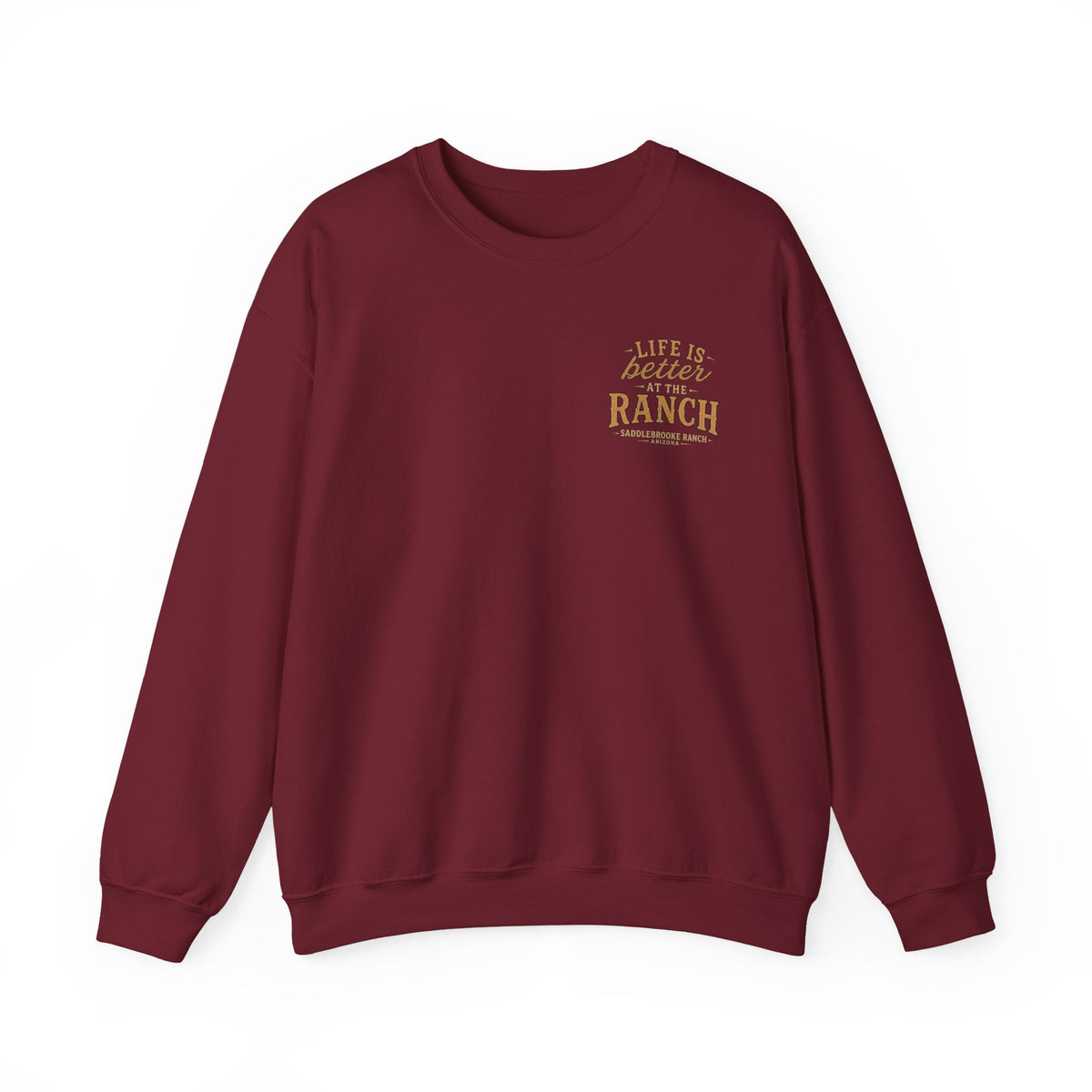 Ranch Golf Club Crewneck Sweatshirt — “We Put the ‘Par’ in Party” Graphic