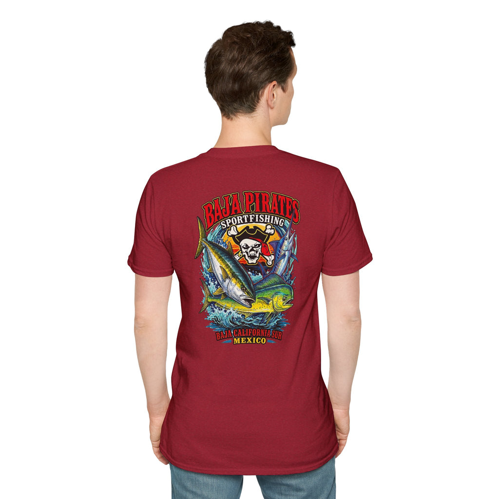 Marlin, Dorado, yellowtail Logo T‑Shirt