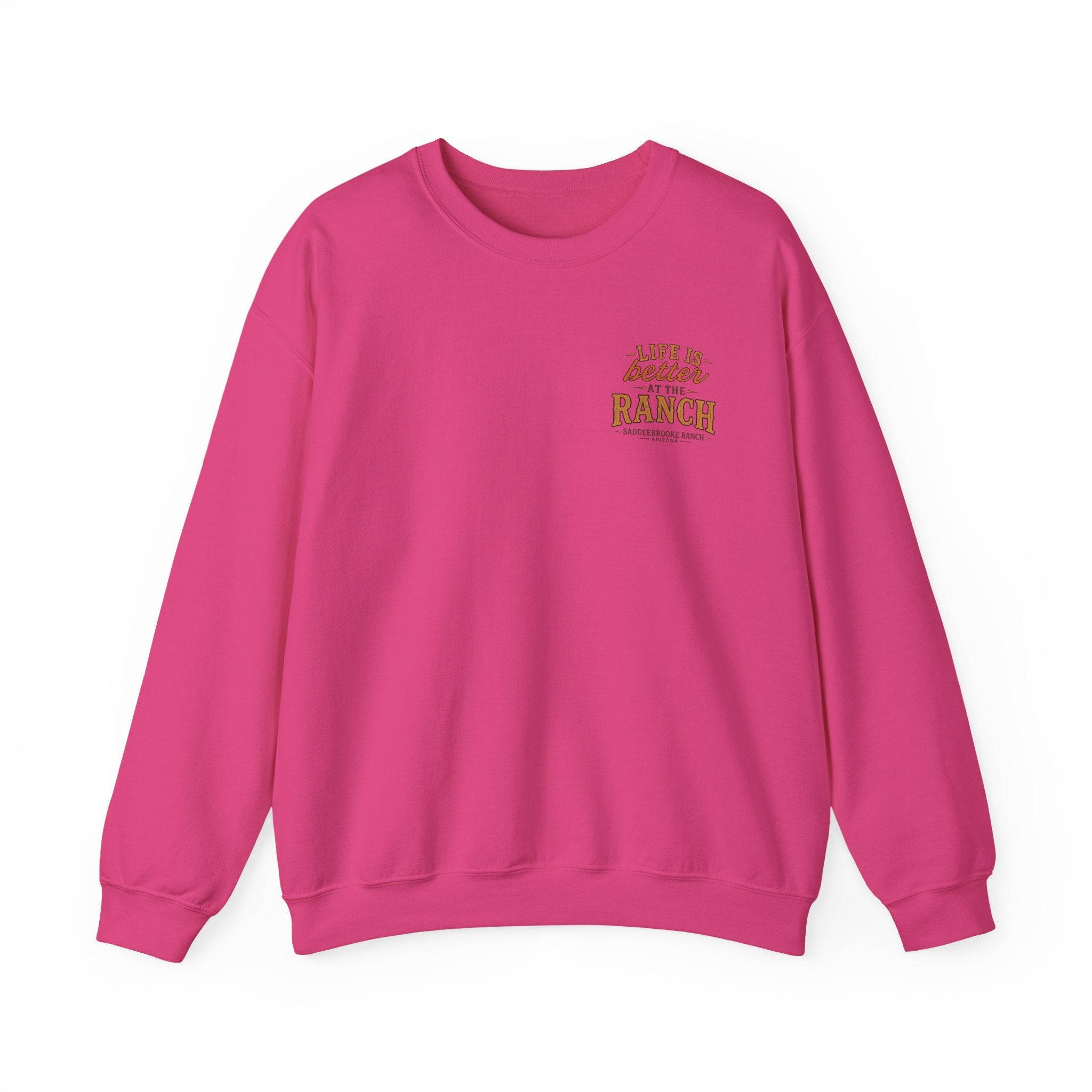 Saddlebrooke Ranch Crewneck Sweatshirt — “We Put the ‘Par’ in Party” Graphic