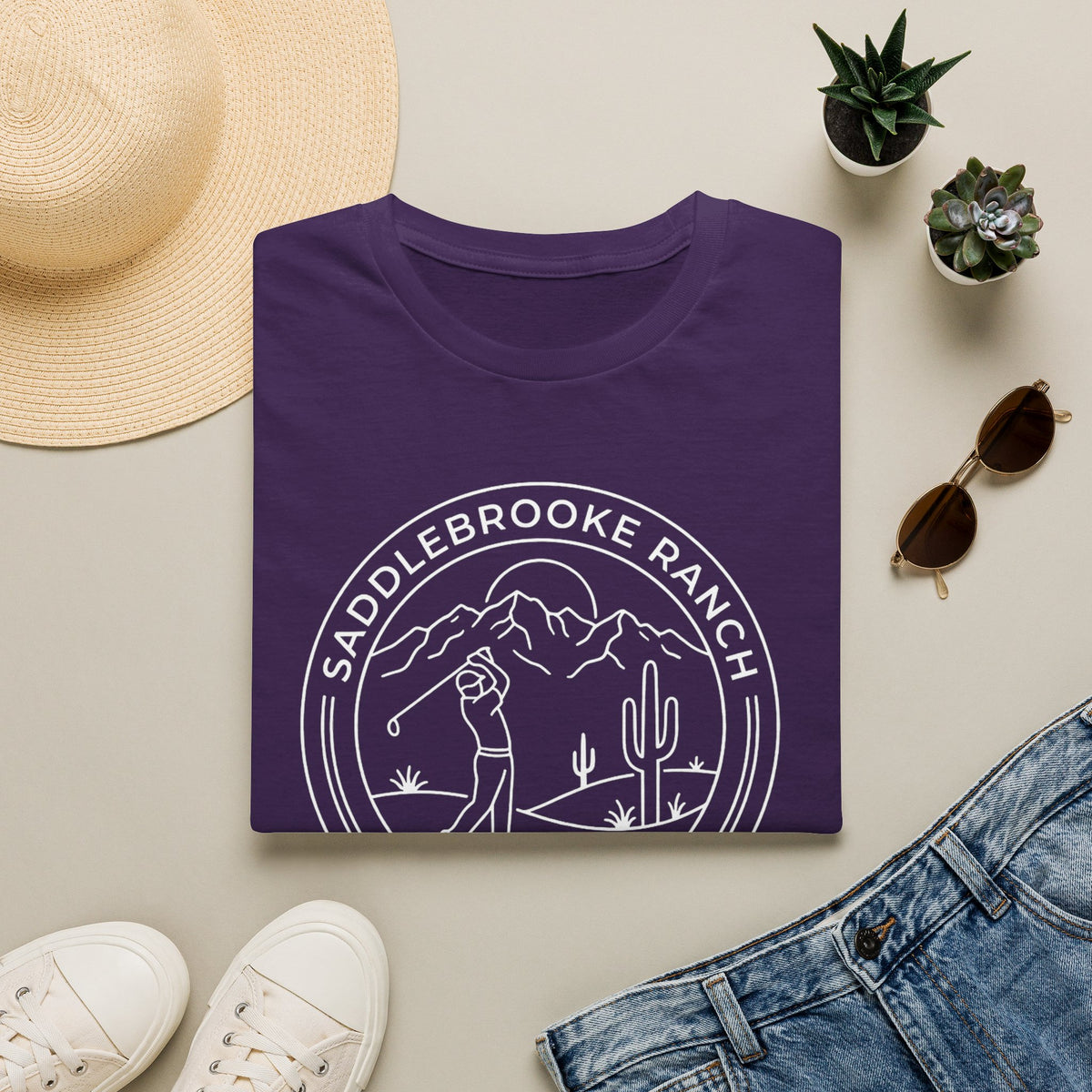 Saddlebrooke Ranch Front logo T-Shirt