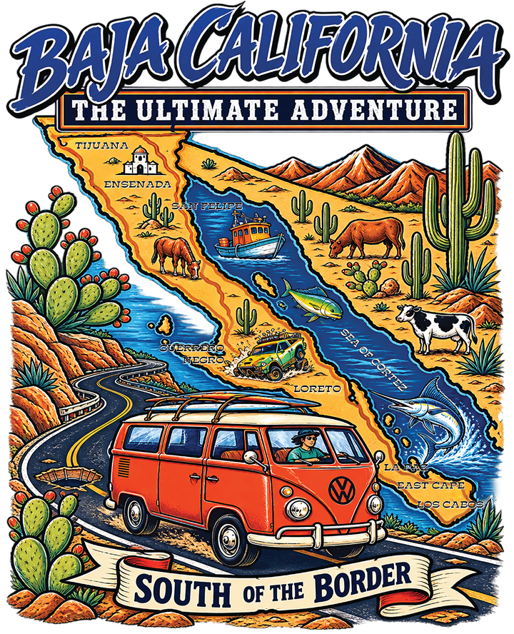 Baja California - The Ultimate Adventure T-Shirt