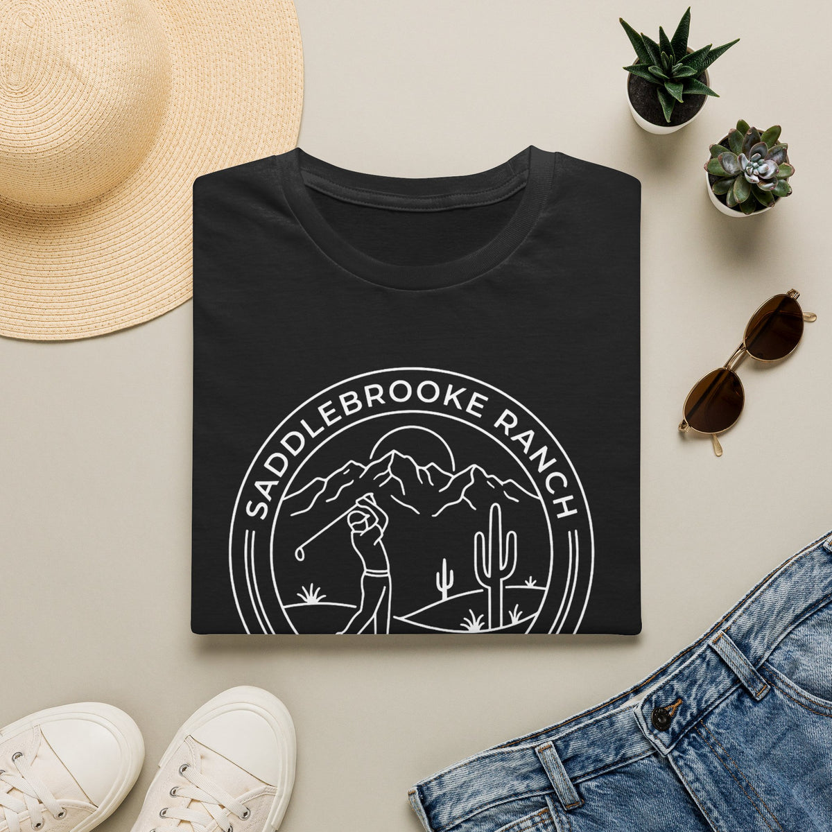 Saddlebrooke Ranch Front logo T-Shirt