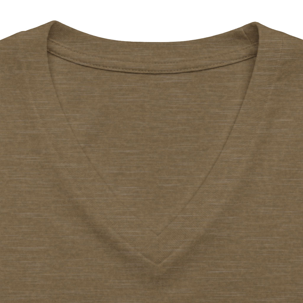 Women's V-Neck Tee — 'Life Is Better on the Ranch' Graphic