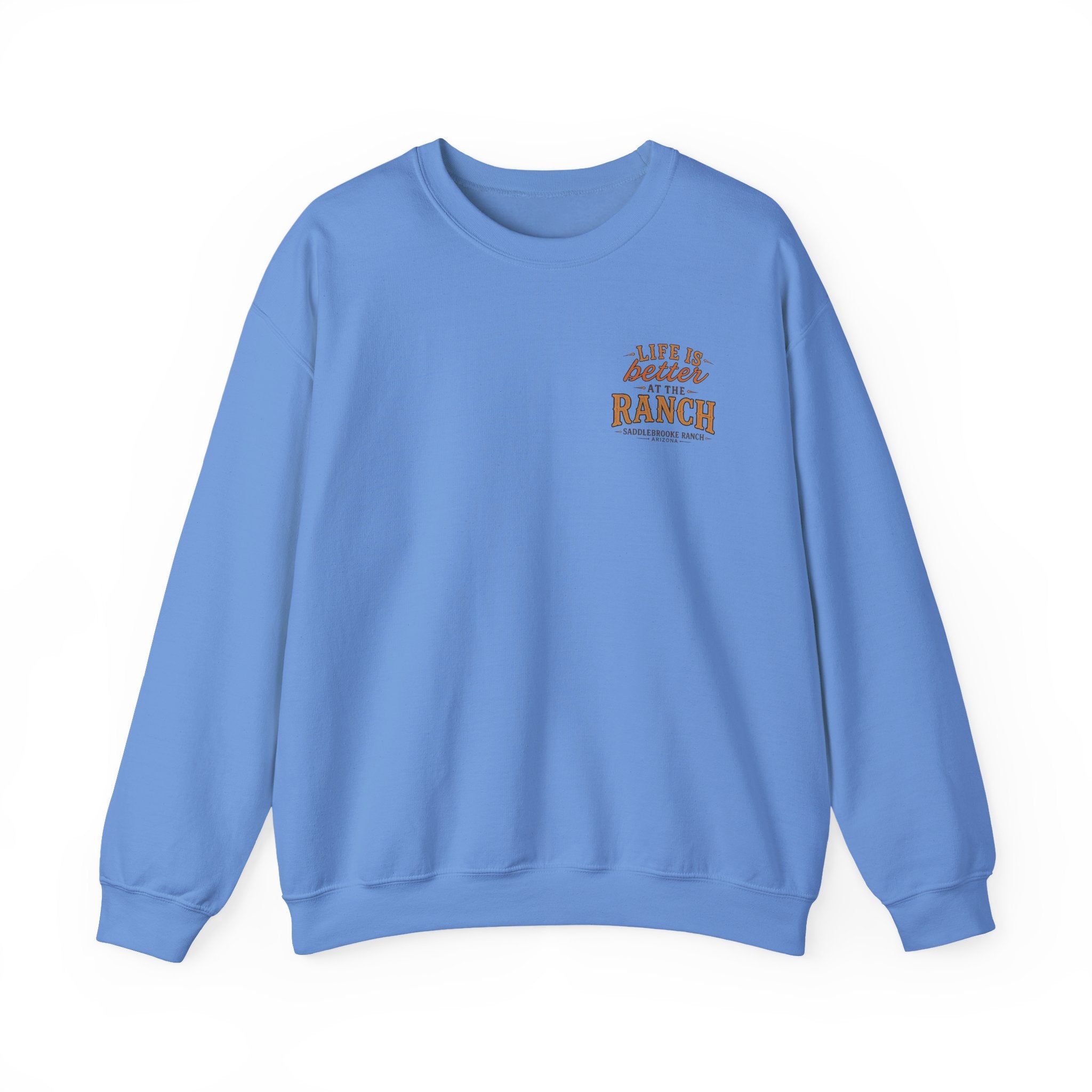 Saddlebrooke Ranch Crewneck Sweatshirt — “We Put the ‘Par’ in Party” Graphic