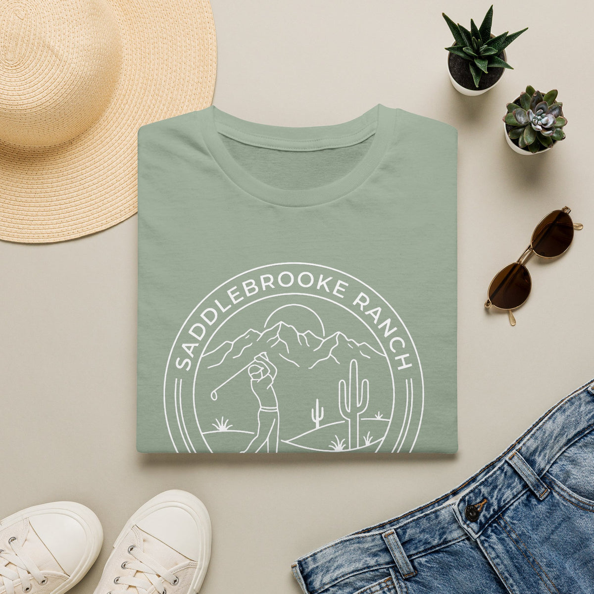 Saddlebrooke Ranch Front logo T-Shirt