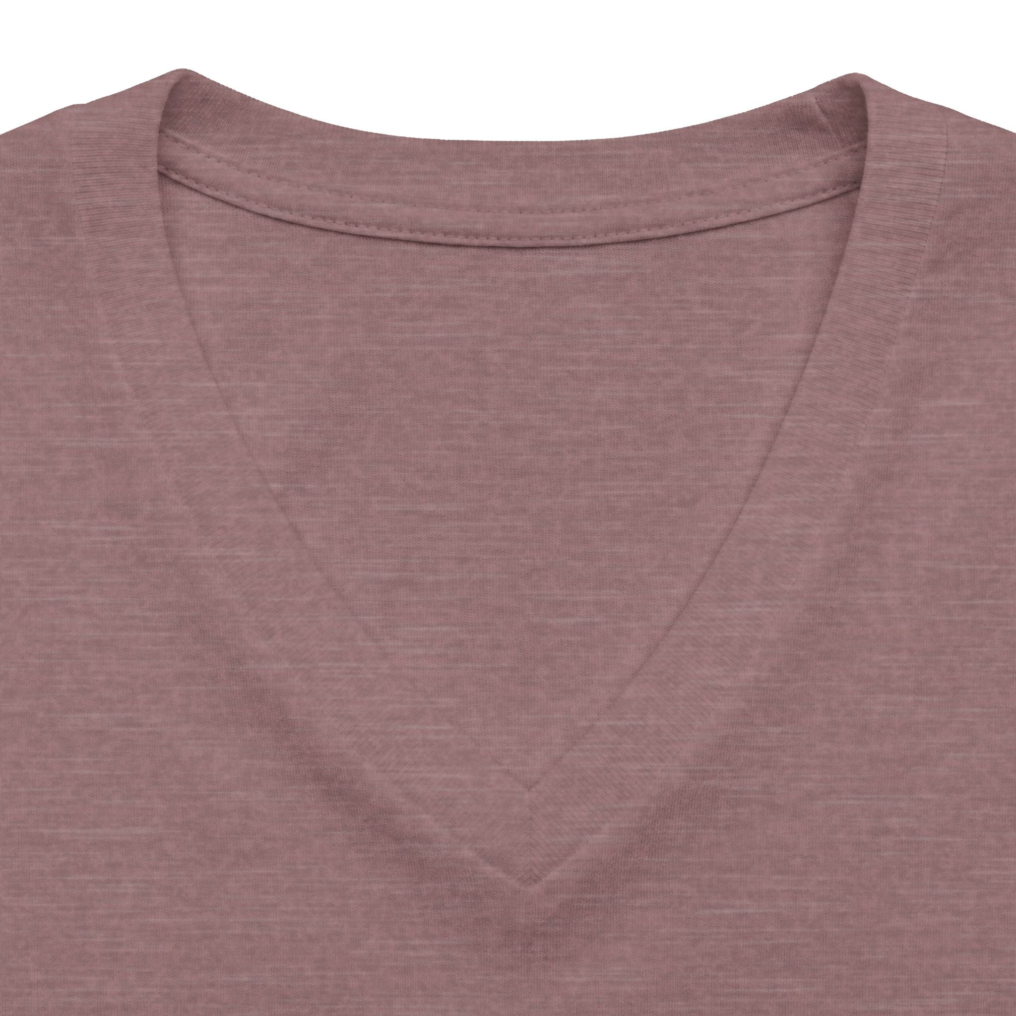 Women's V-Neck Tee — 'Life Is Better on the Ranch' Graphic