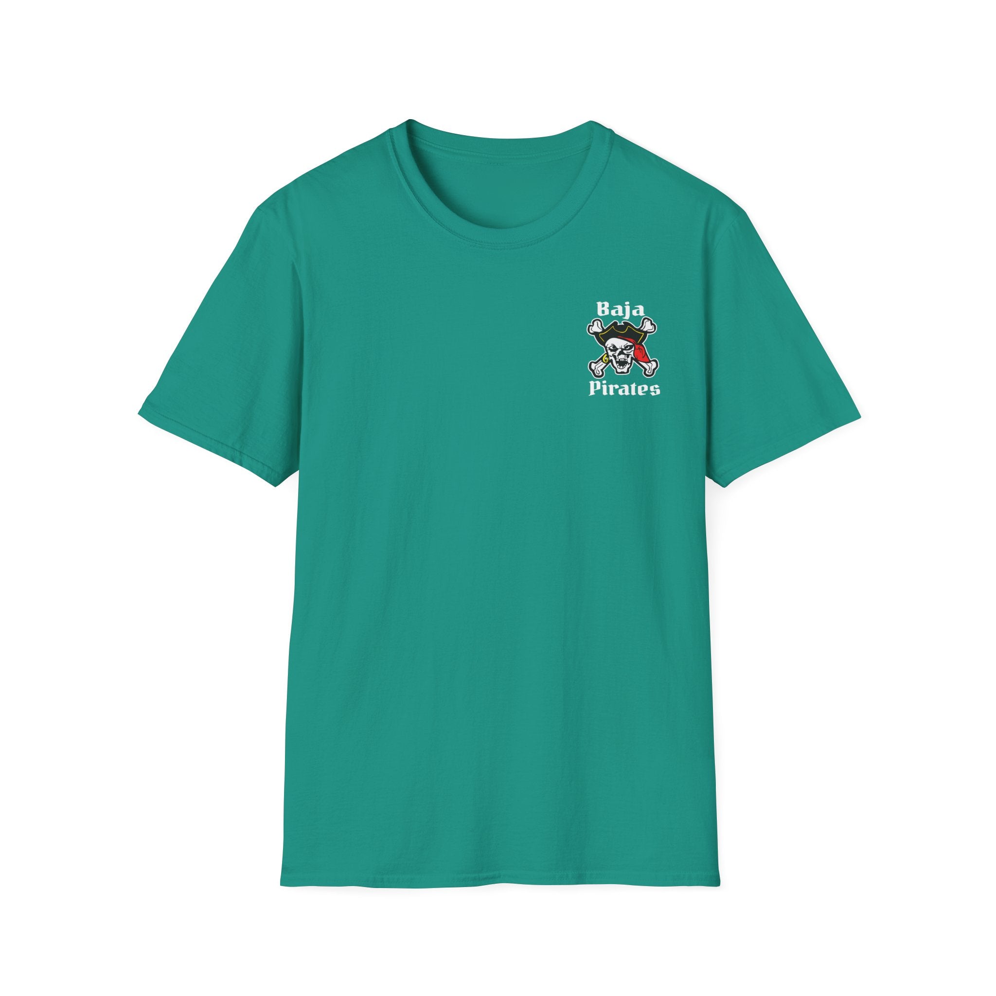 Baja Pirates Yellowtail/Rooster Logo T‑Shirt