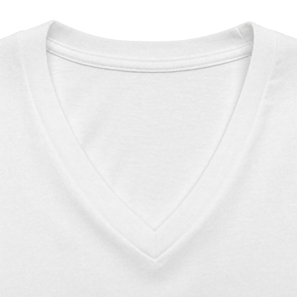 Women's V-Neck Tee — 'Life Is Better on the Ranch' Graphic