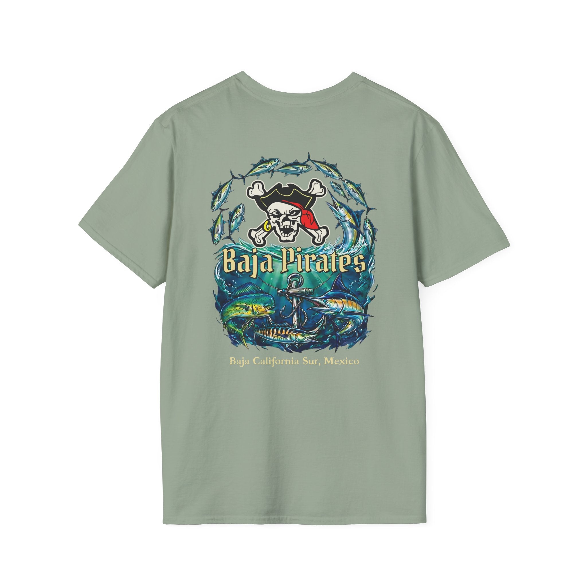 Baja Pirates Under the Sea - Coastal Pirate Crew T-Shirt