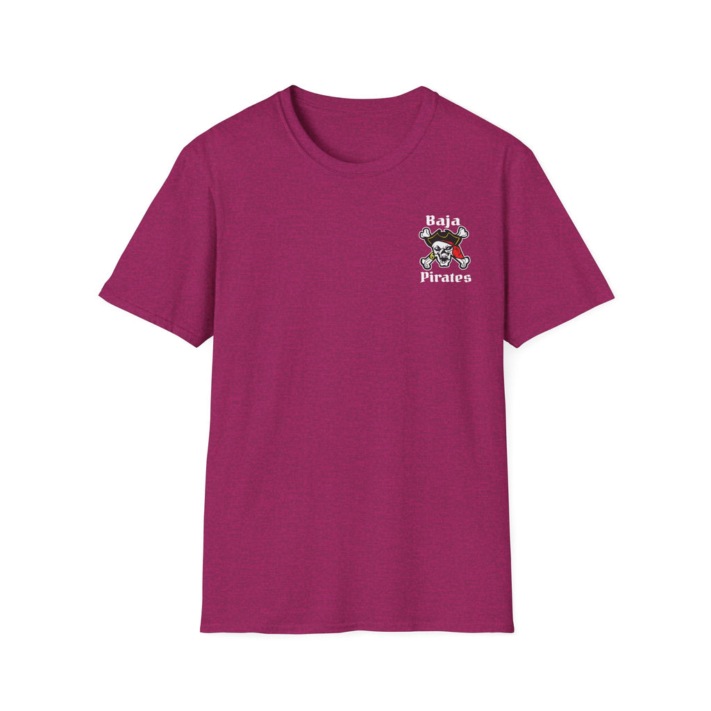 Baja Pirates Yellowtail/Rooster Logo T‑Shirt