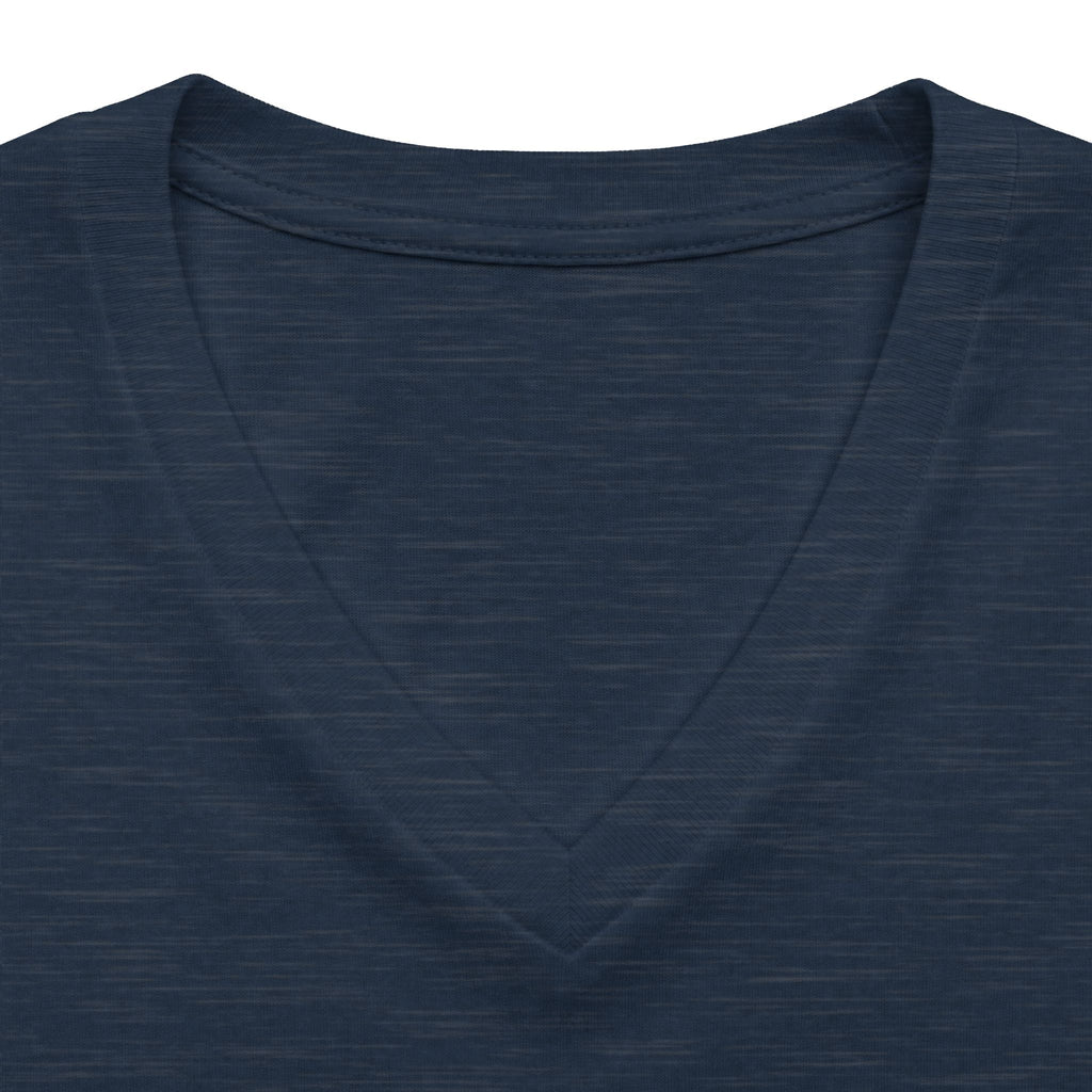 Women's V-Neck Tee — 'Life Is Better on the Ranch' Graphic