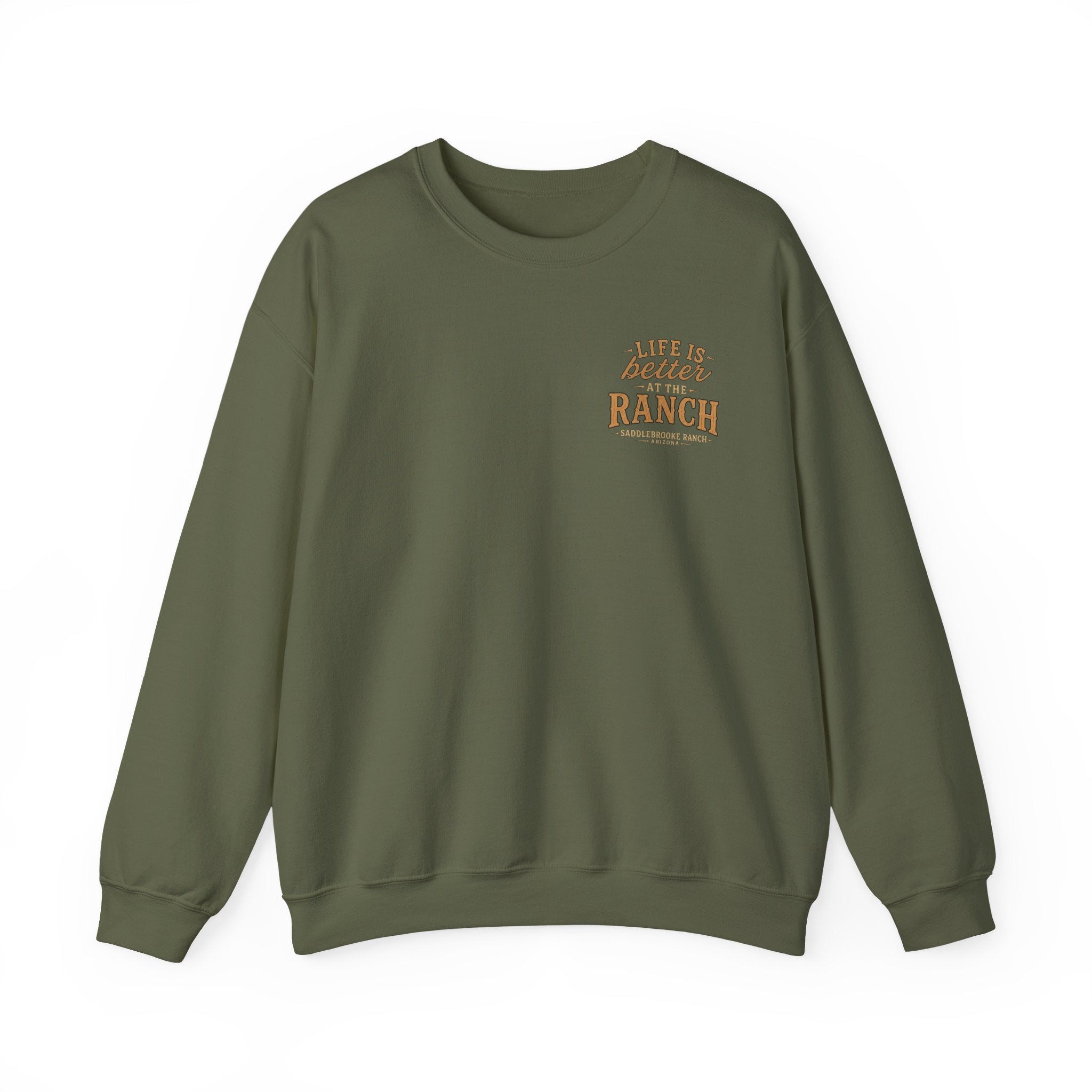 Saddlebrooke Ranch Crewneck Sweatshirt — “We Put the ‘Par’ in Party” Graphic