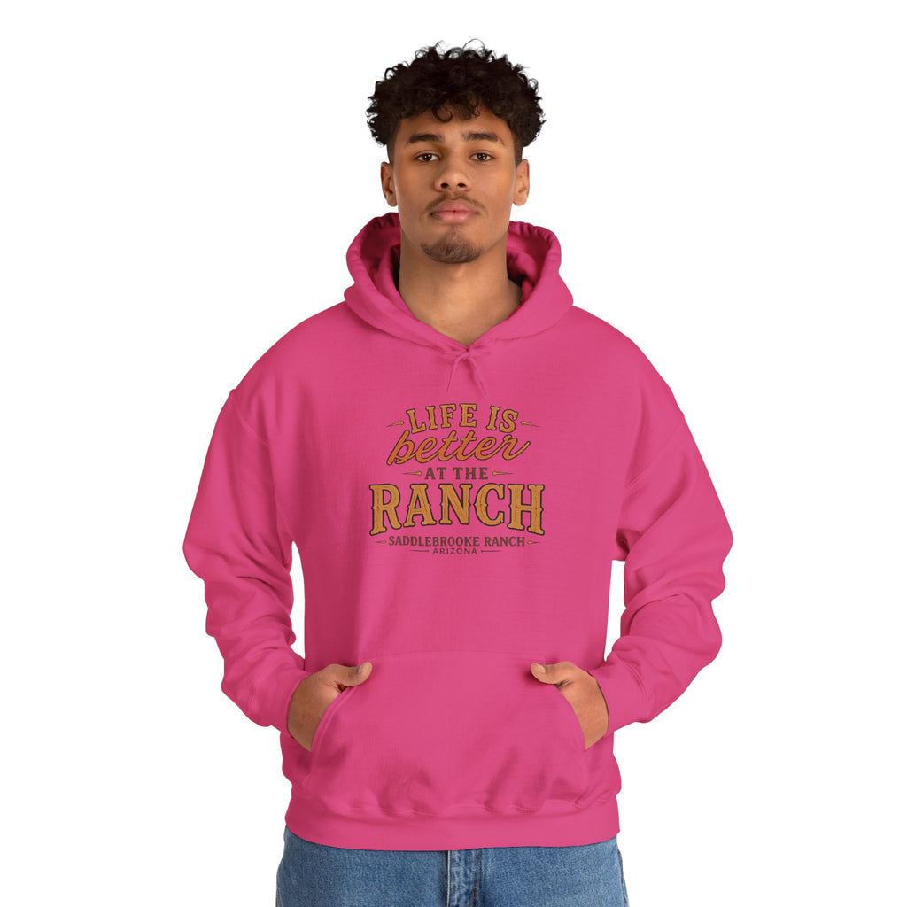 Life Is Better at the Ranch Hoodie — Rustic Ranch Sweatshirt