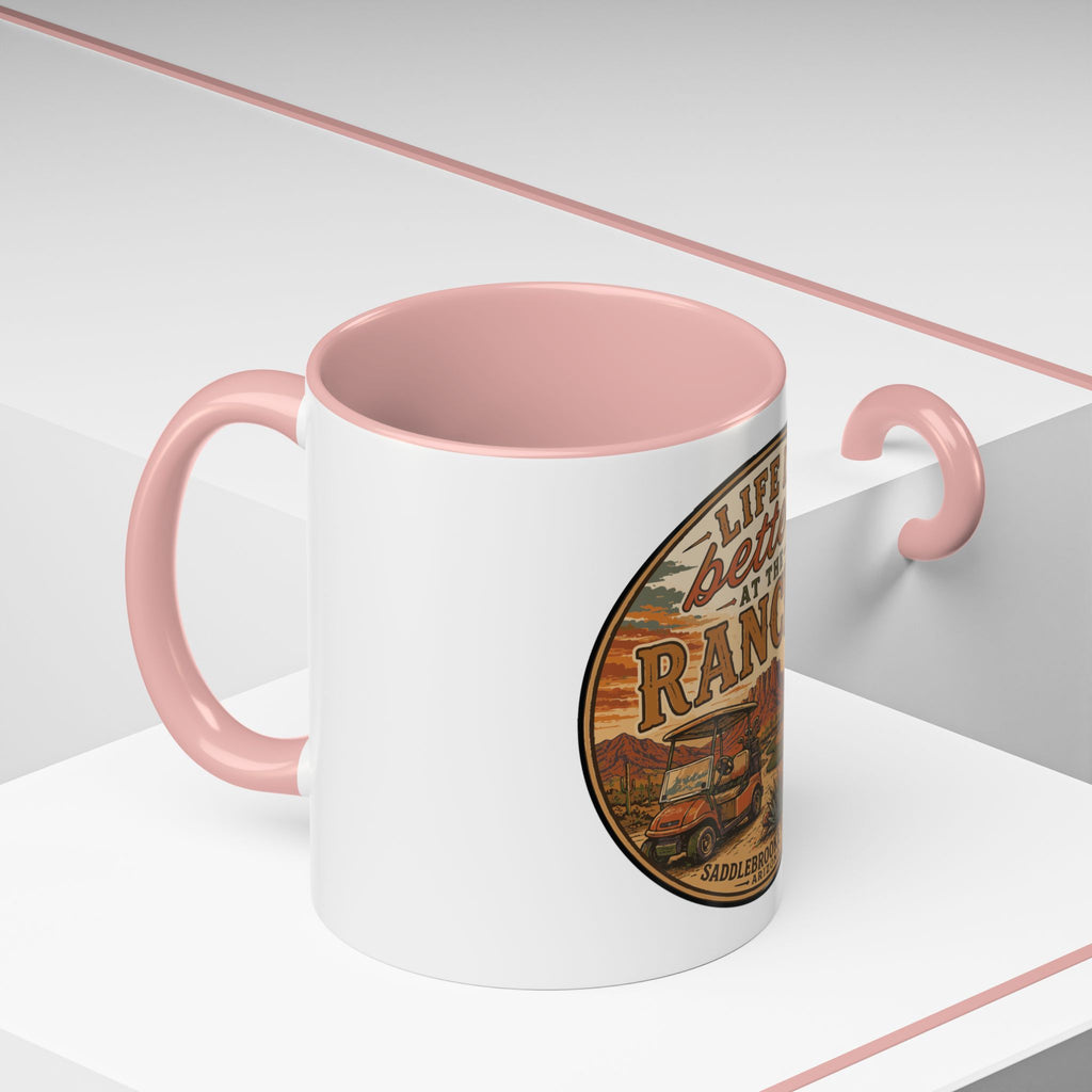 Life Is Better at the Ranch Coffee Mug — Western Ranch Scene 11/15oz
