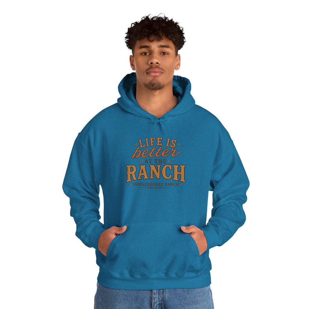 Life Is Better at the Ranch Hoodie — Rustic Ranch Sweatshirt