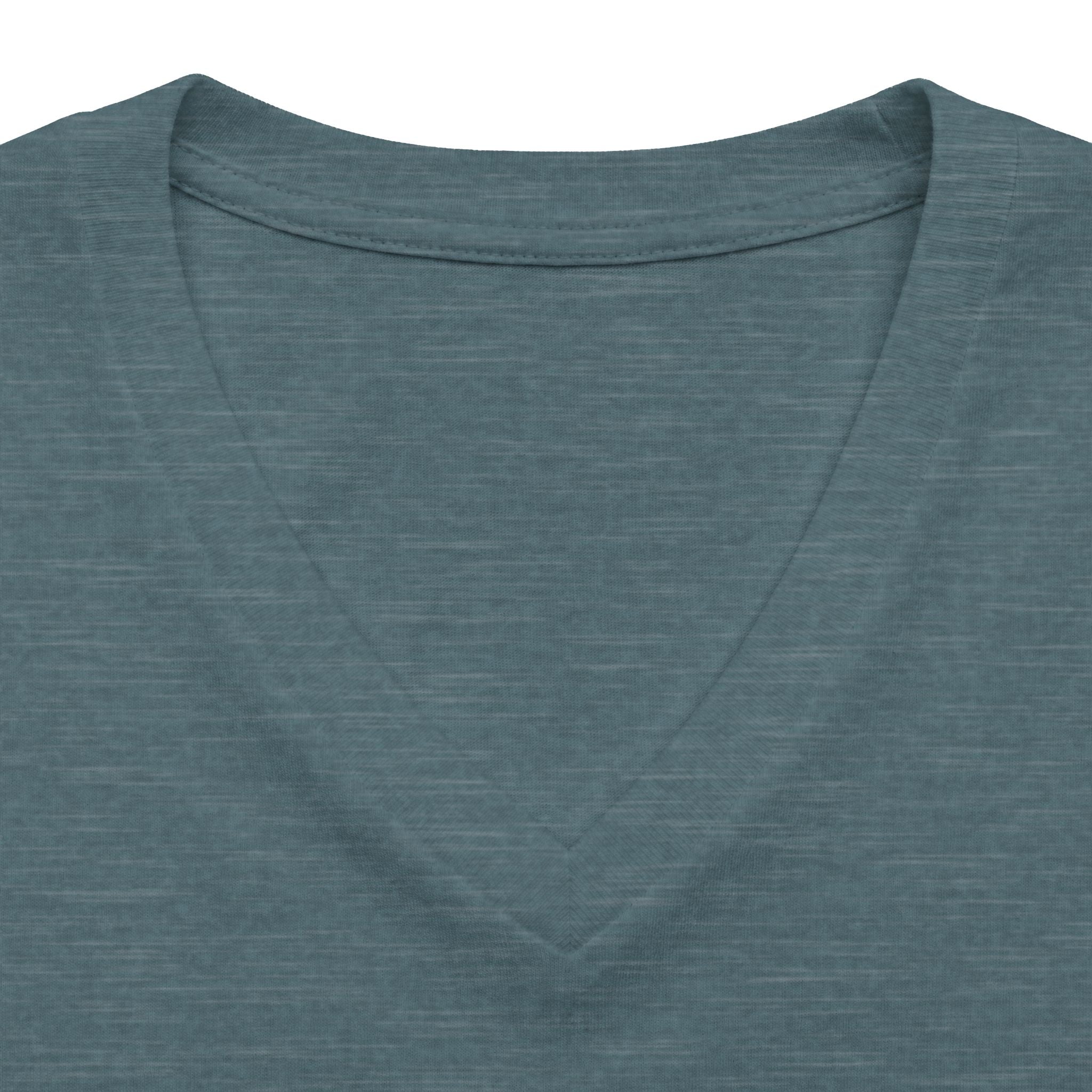 Women's V-Neck Tee — 'Life Is Better on the Ranch' Graphic
