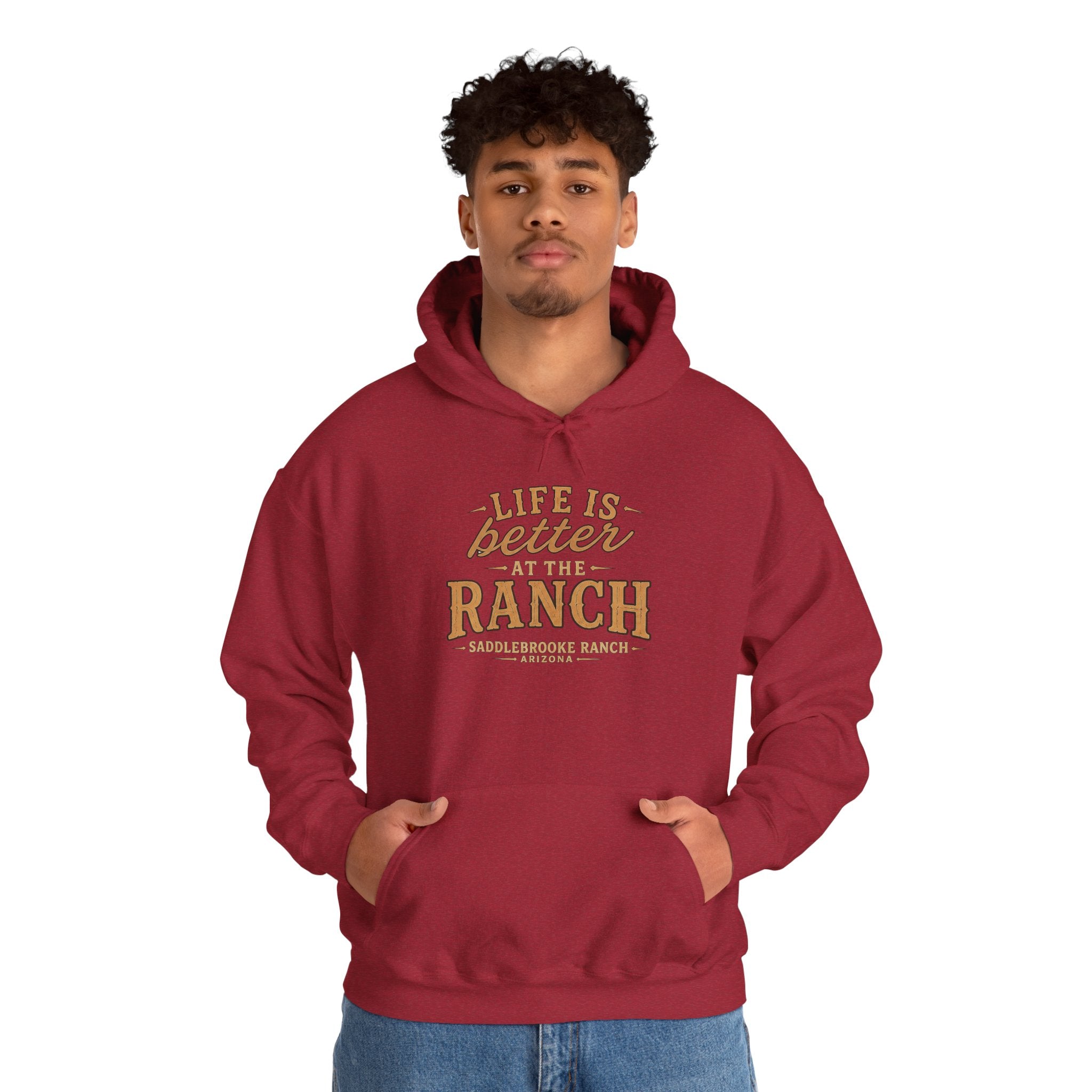 Life Is Better at the Ranch Hoodie — Rustic Ranch Sweatshirt