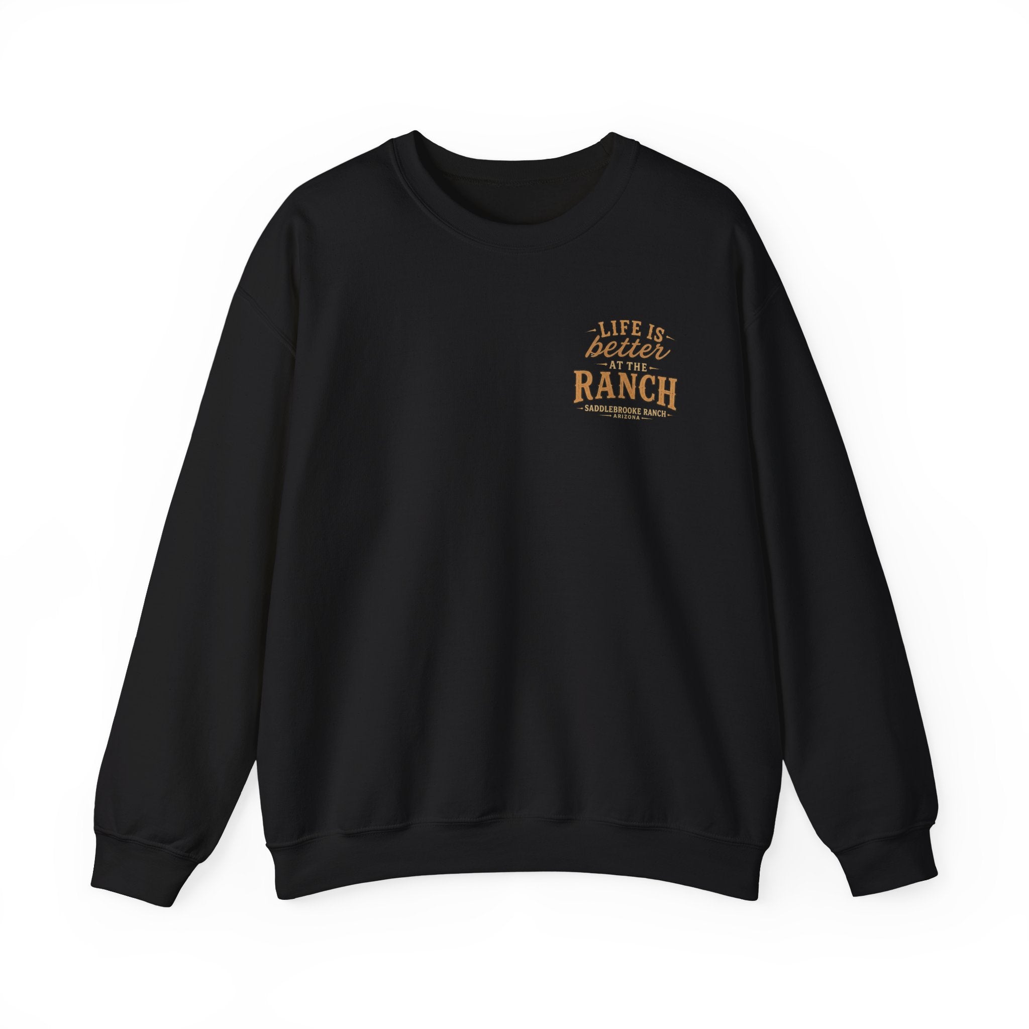 Saddlebrooke Ranch Crewneck Sweatshirt — “We Put the ‘Par’ in Party” Graphic